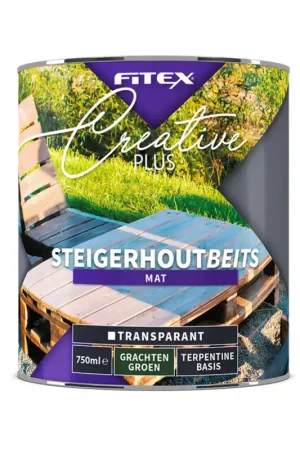 Gecertificeerd Fitex Creative Plus Steigerhoutbeits Grachtengroen